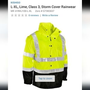 Columbia - Kishigo Storm Stopper Pro Rainwear Jacket